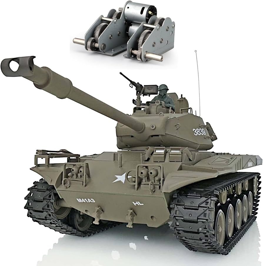Amazon.com: POCO DIVO Walker Bulldog M41A3 US Tank, 1/16 Scale RTR